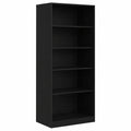 Armoire, avec rangement, en chêne, 80 x 50 x 200 cm, coloris noir, pour la chambre