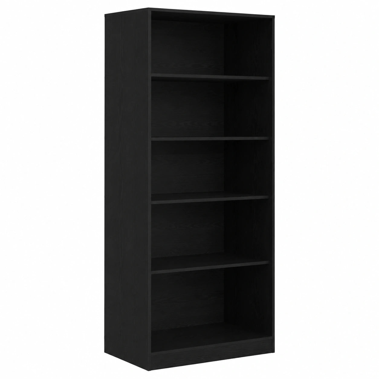 Armoire, avec rangement, en chêne, 80 x 50 x 200 cm, coloris noir, pour la chambre