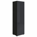 Armoire, modulable, 40 x 167 x 29 cm, coloris noir, pour la chambre