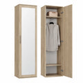 Armoire, en chêne, 180 x 50 x 35 cm, pour la chambre
