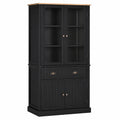 Armoire, réglable, avec rangement, avec tiroirs, coloris noir, pour la chambre