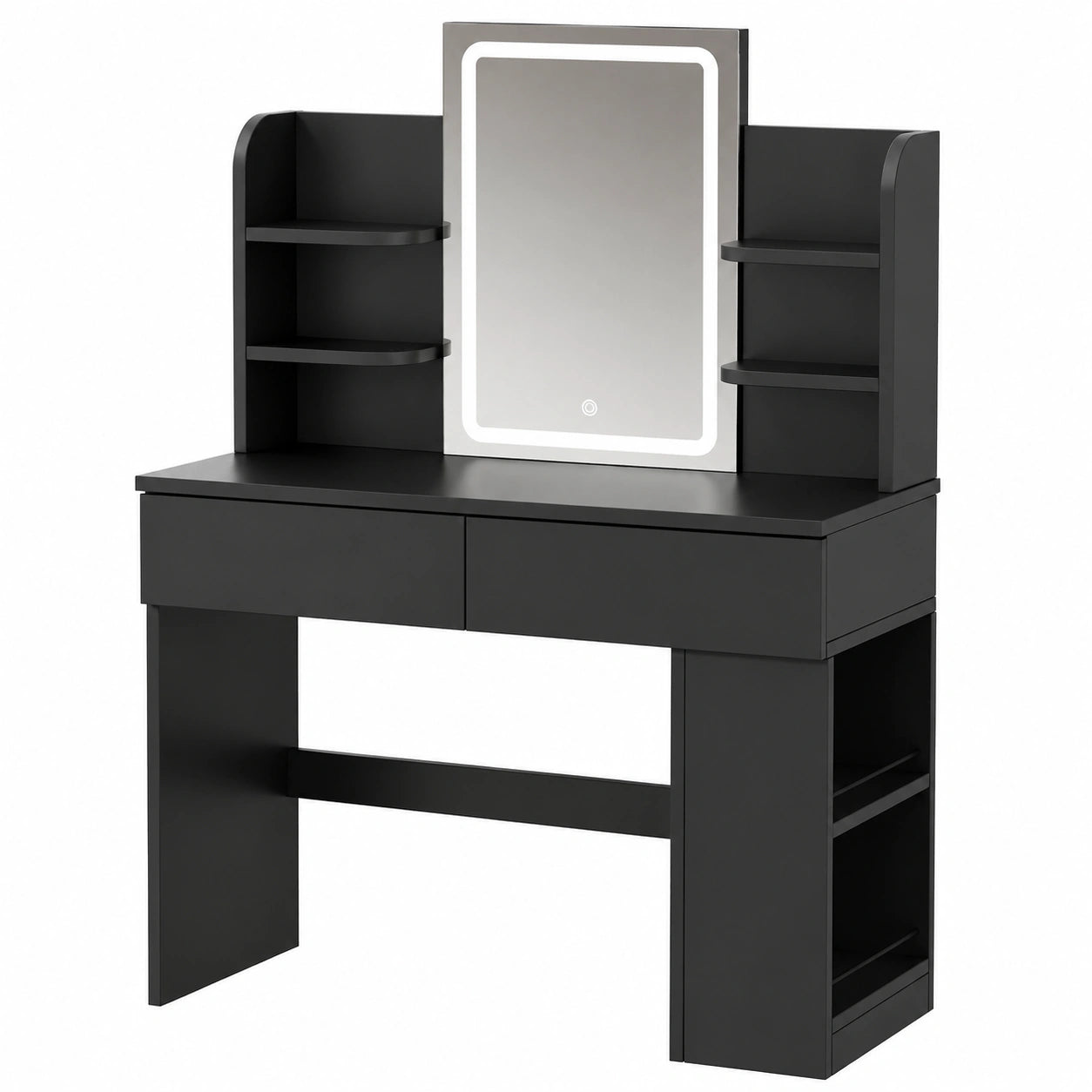 Armoire, modulable, réglable, avec rangement, coloris noir, pour la chambre