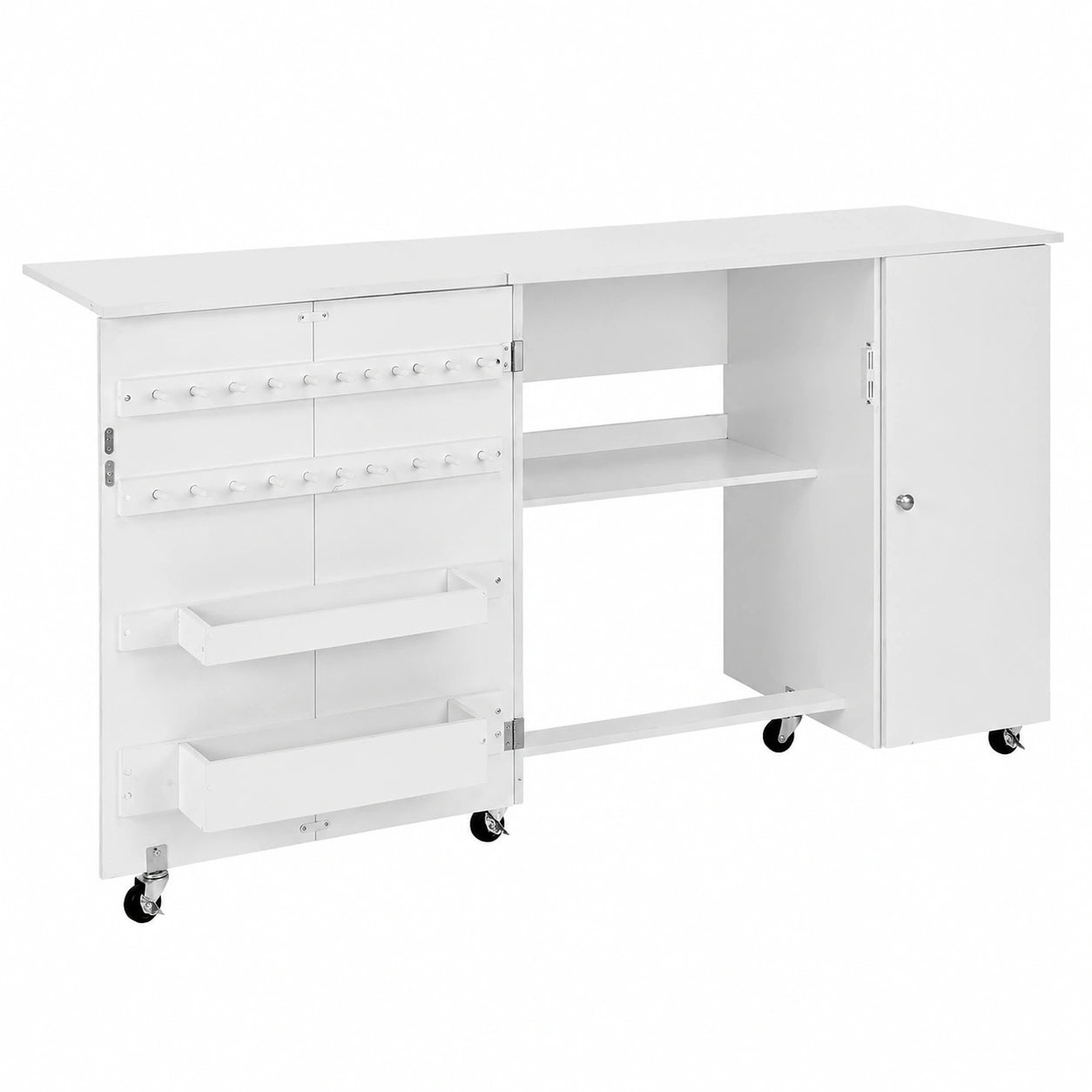 Armoire, avec rangement, avec étagères, avec portes, coloris blanc, pour la chambre