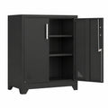Armoire, réglable, avec rangement, 80 x 40 x 90 cm, coloris noir, pour la chambre